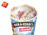ÚJDONSÁG POHARAS JÉGKRÉM - Ben and Jerrys Strawberry