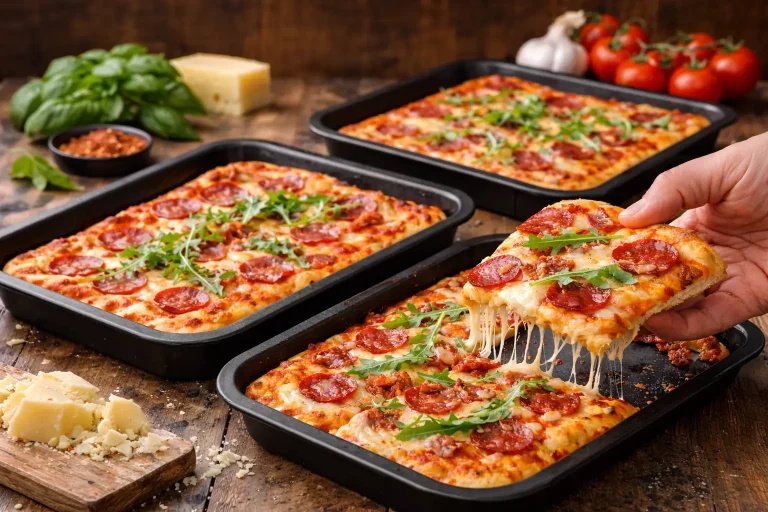 Próbálja ki tepsiben sütött pizzáinkat! 2 Próbálja ki tepsiben sütött pizzáinkat!