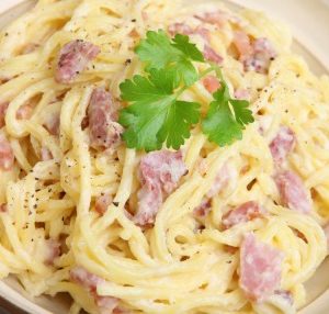 Carbonara spagetti